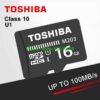 thẻ nhớ micro sd toshiba 16G class 10