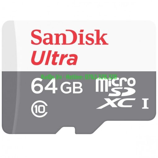 thẻ nhớ microsd sandisk 64G class 10