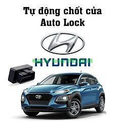 chốt cửa tự động Auto lock Unlock xe Hyundai